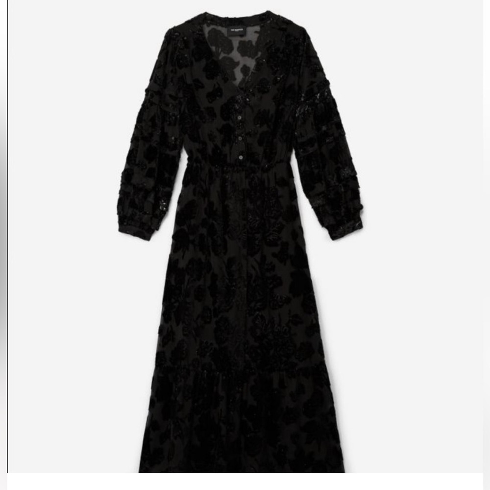 The Kooples black long dress
